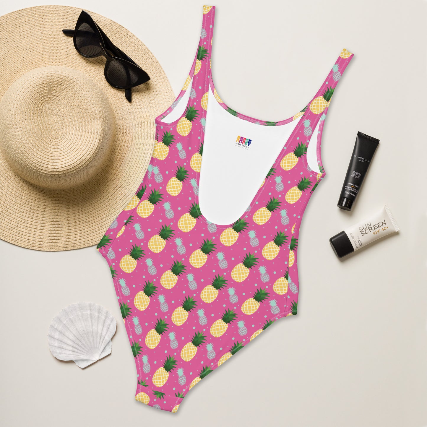 Pineapples One-Piece Swimsuit