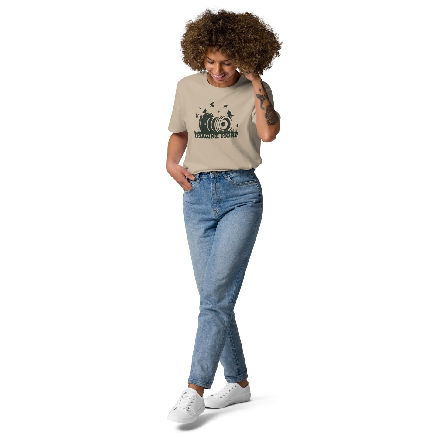 Imagine More Unisex organic cotton t-shirt - HobbyMeFree