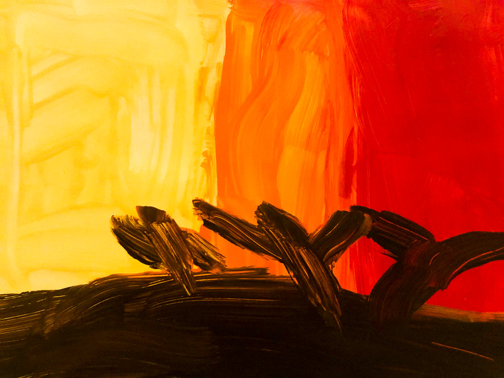 Embracing the Essence: A Captivating Painting by My 5-Year-Old Son