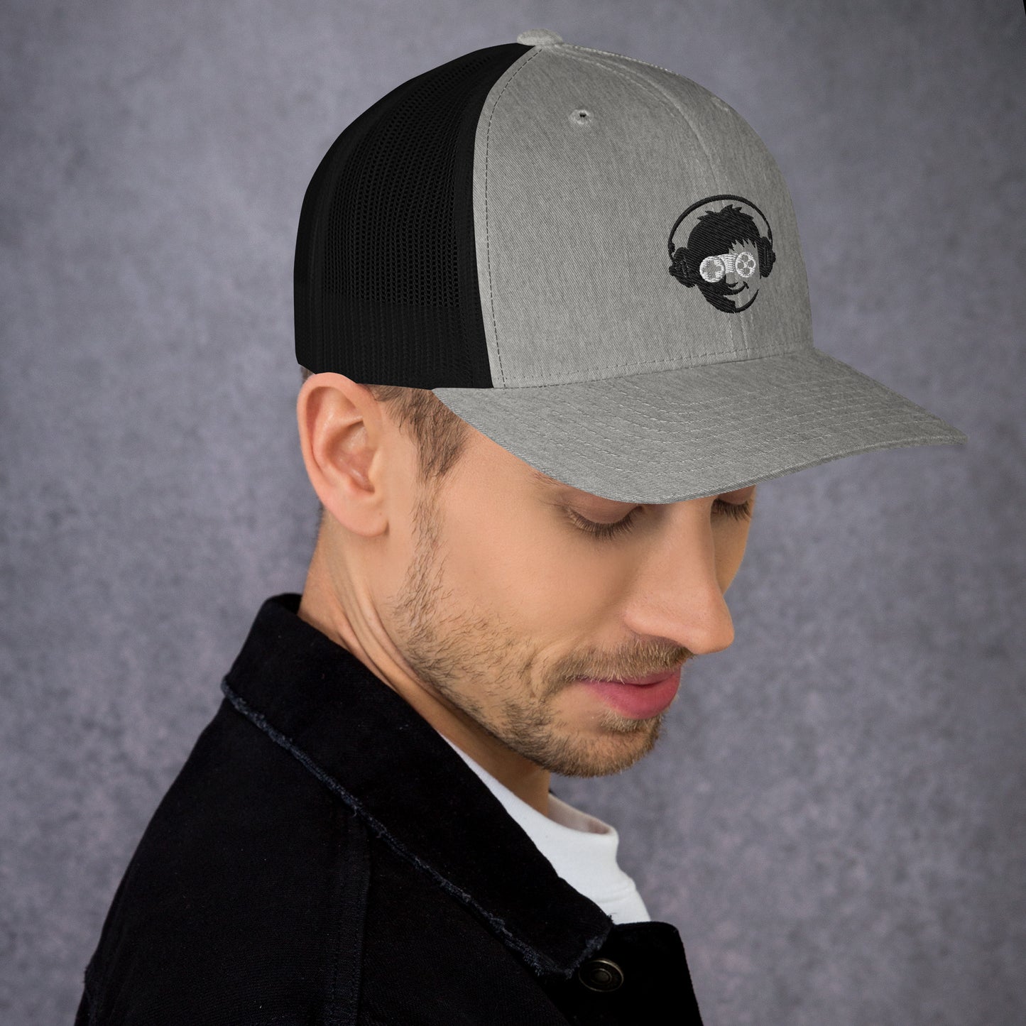 Gamer Cap in Heather / Grey - Perfect for the Gaming Geek