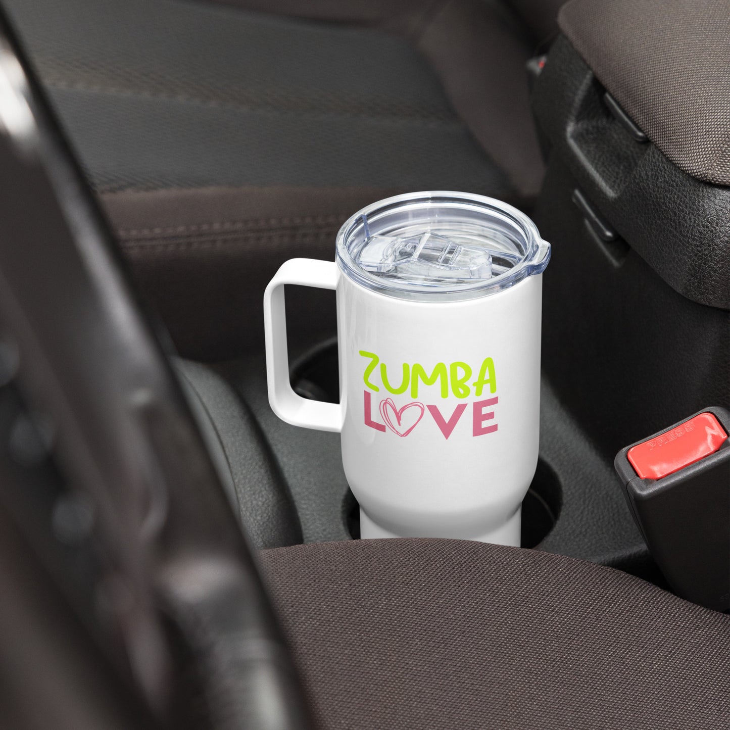 Zumba Love - Travel mug with a handle