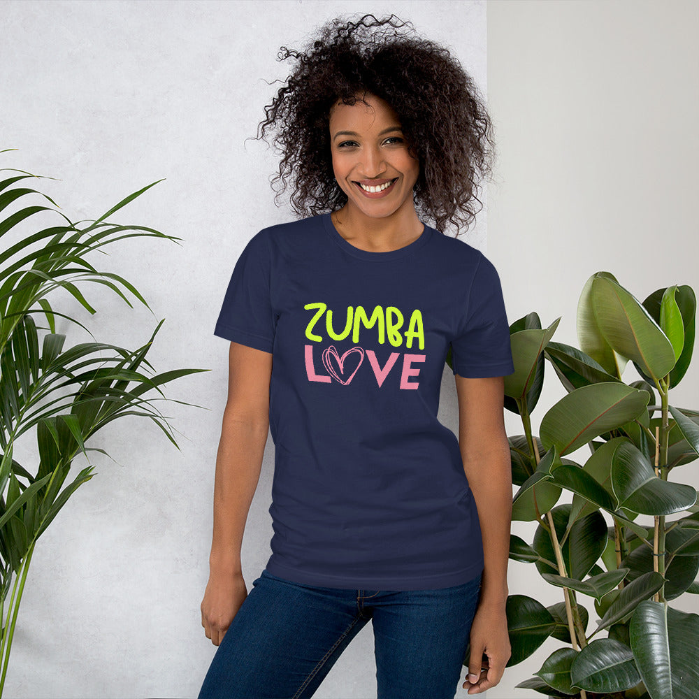 Zumba Love T-Shirt, midnight navy