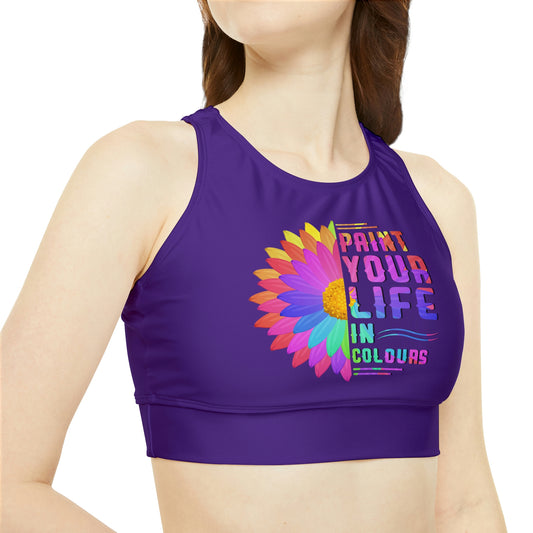 Paint your life in colours - Sporty Bikini Set - HobbyMeFree