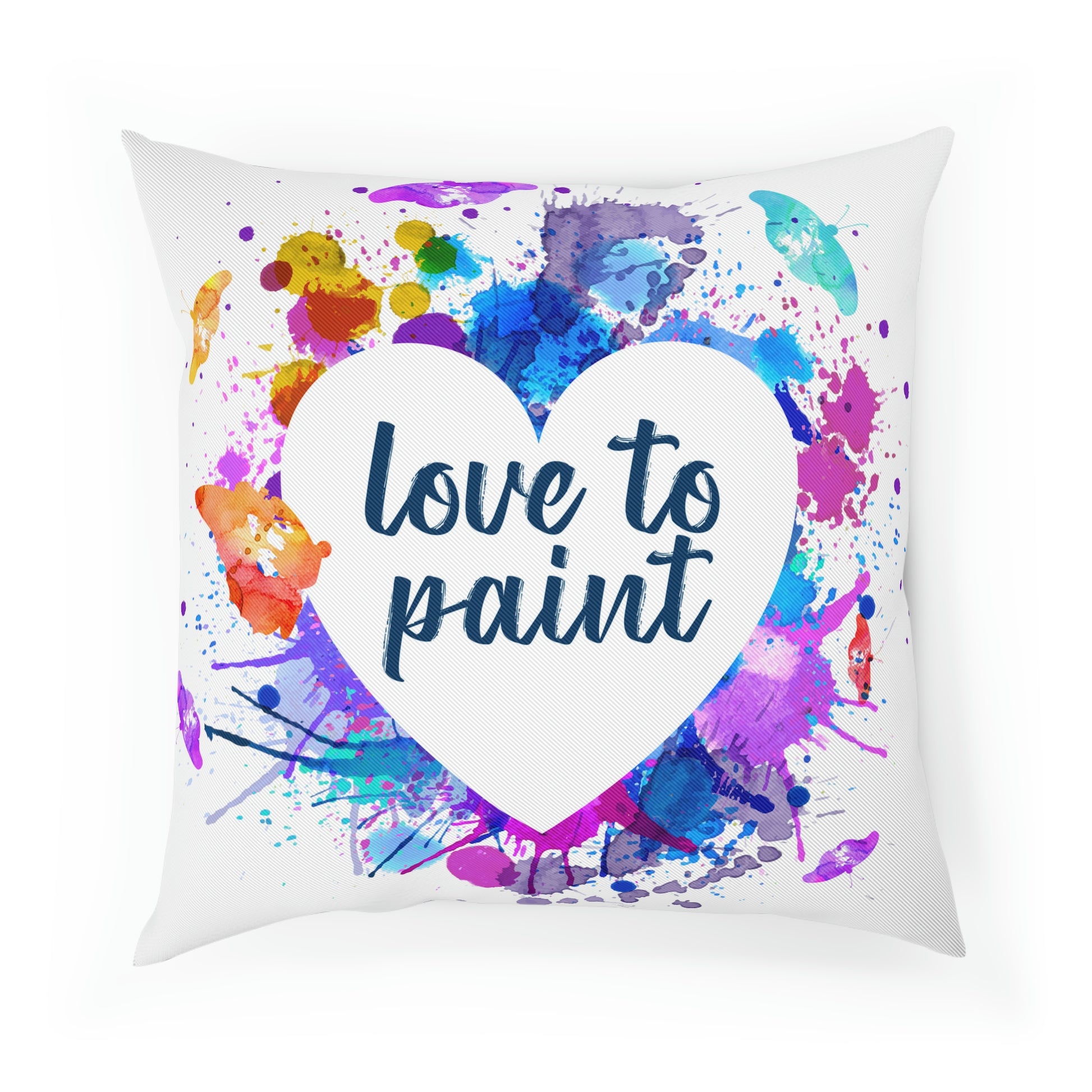 Love to paint - Cushion - HobbyMeFree