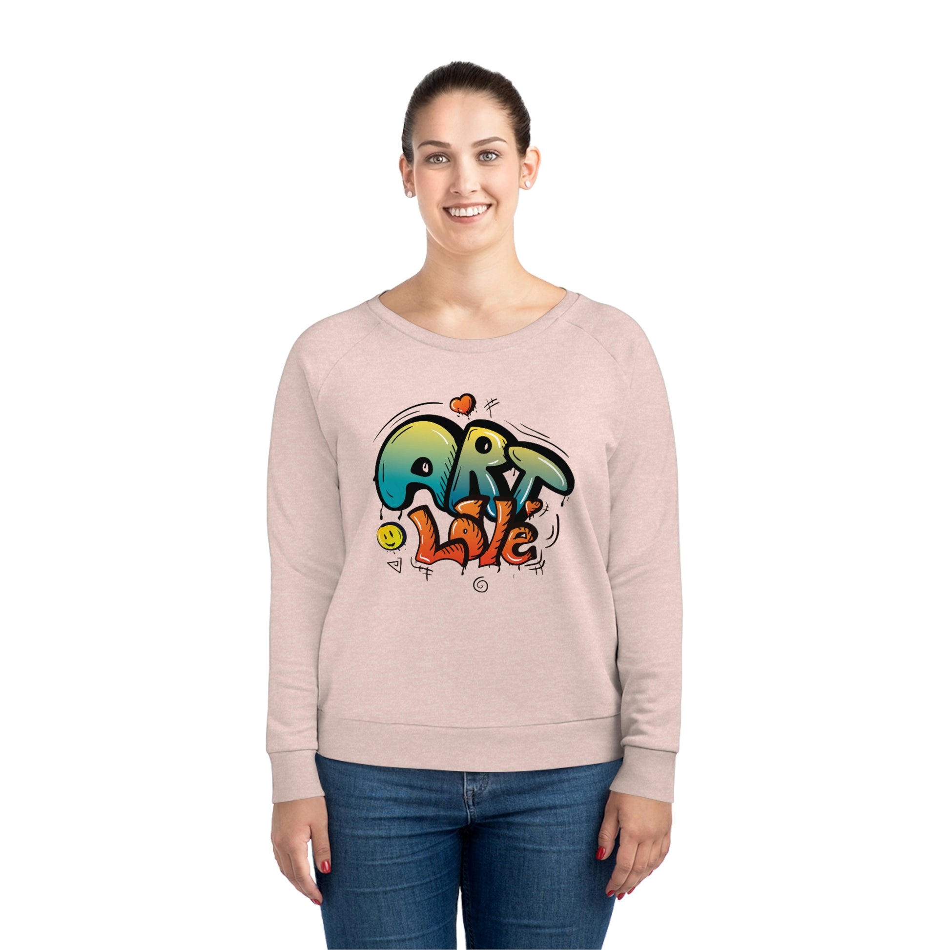 Art Love - Women's Dazzler Relaxed Fit Sweatshirt - HobbyMeFree