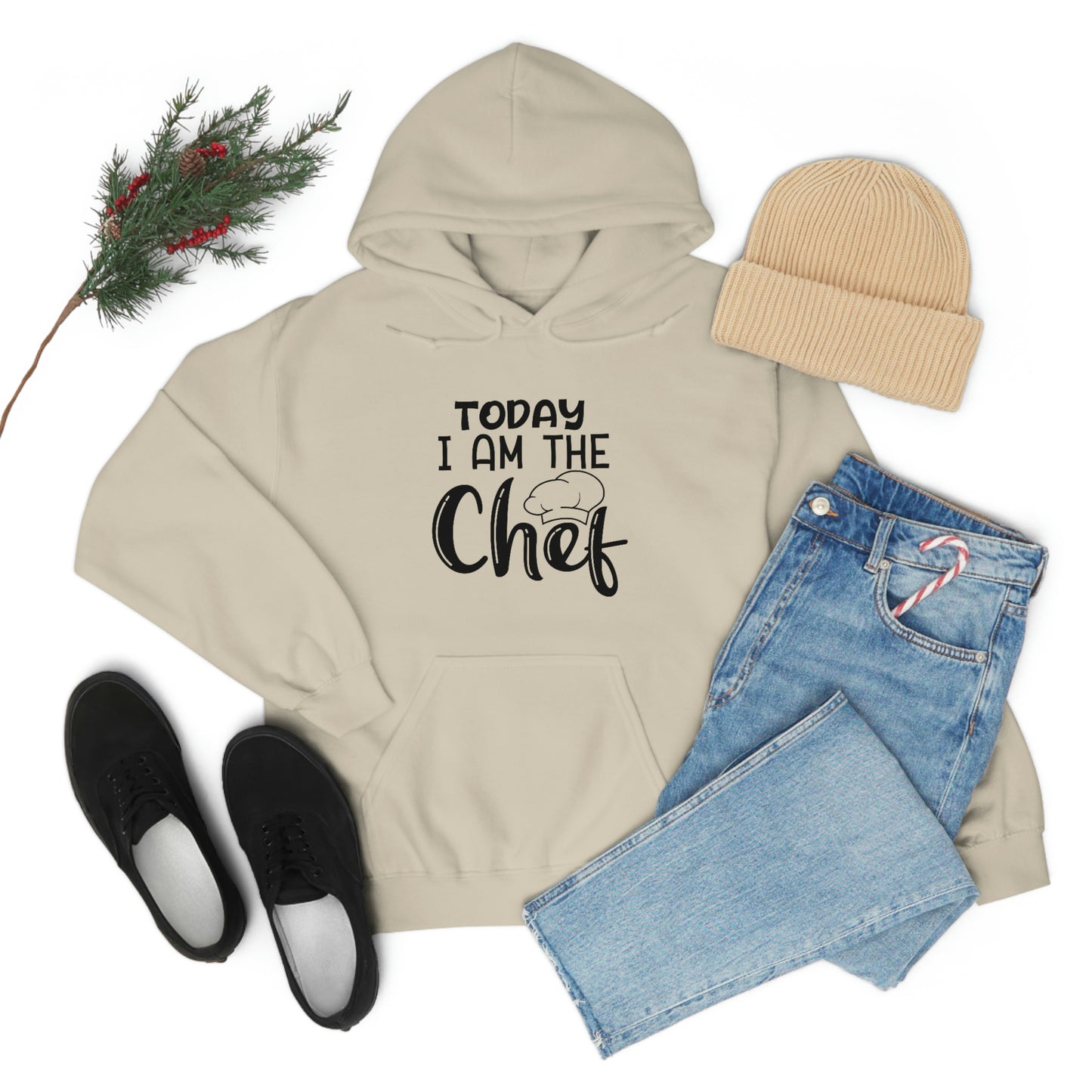 I Am The Chef - Unisex Hooded Sweatshirt - HobbyMeFree