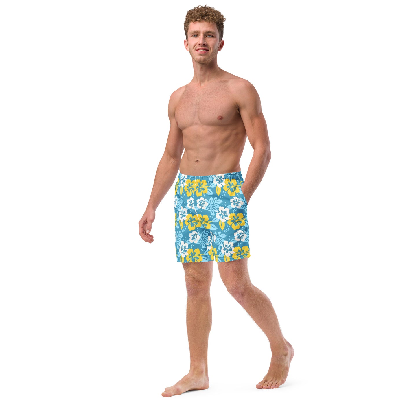 Hawaii Flowers - Men's swim trunks - HobbyMeFree