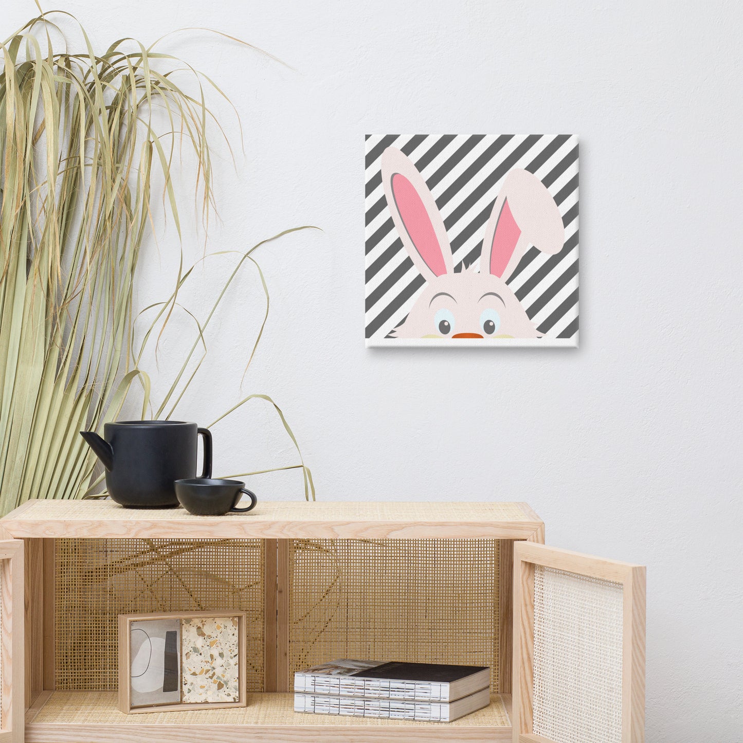 Bunny Face - Canvas print - HobbyMeFree
