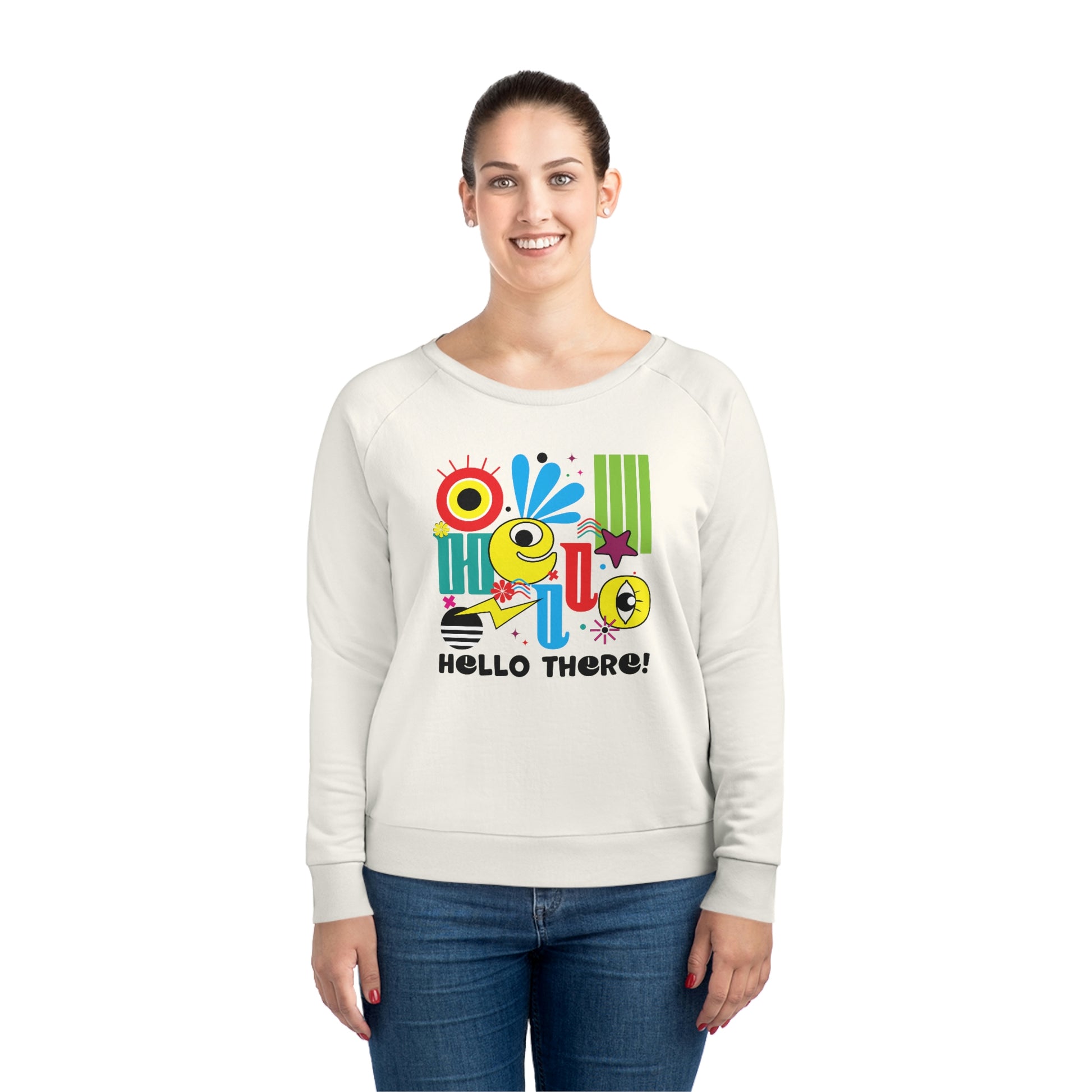 Hello There - Women's Dazzler Relaxed Fit Sweatshirt - HobbyMeFree