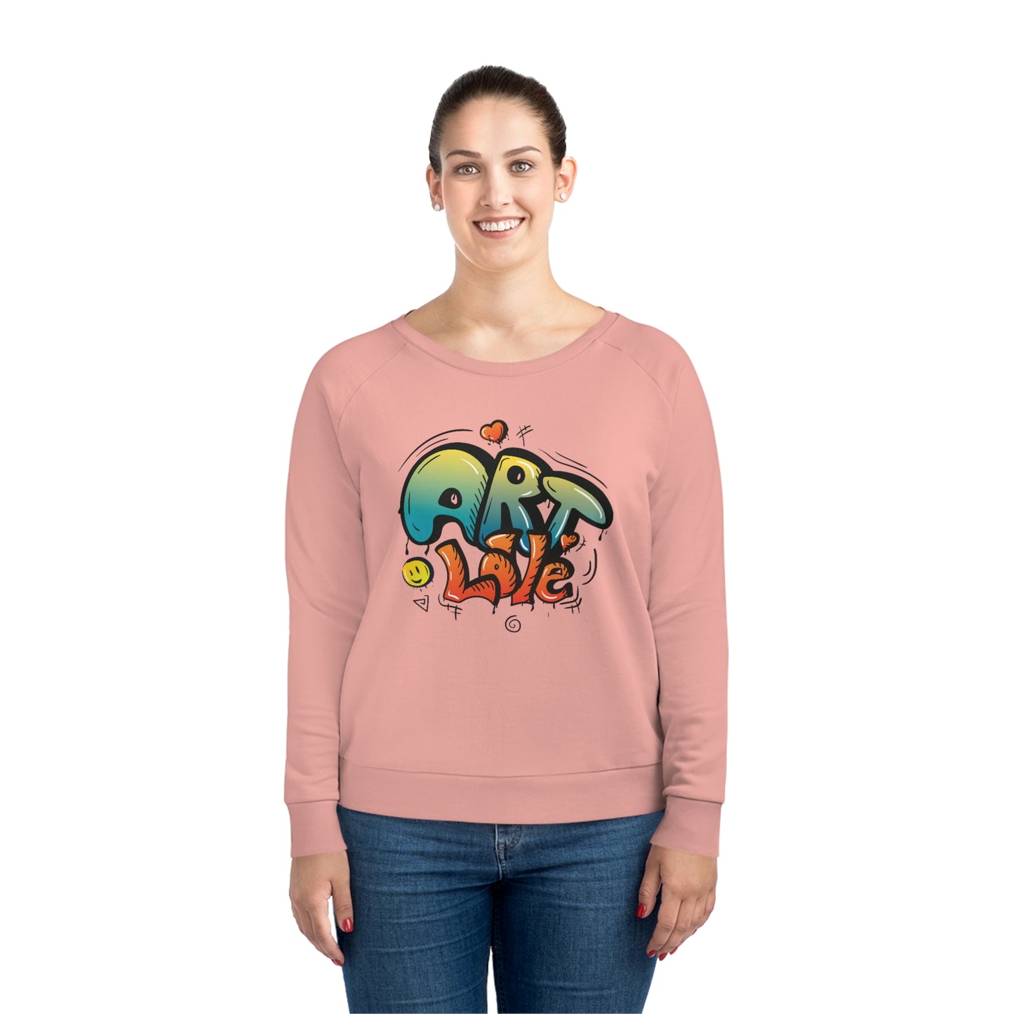 Art Love - Women's Dazzler Relaxed Fit Sweatshirt - HobbyMeFree