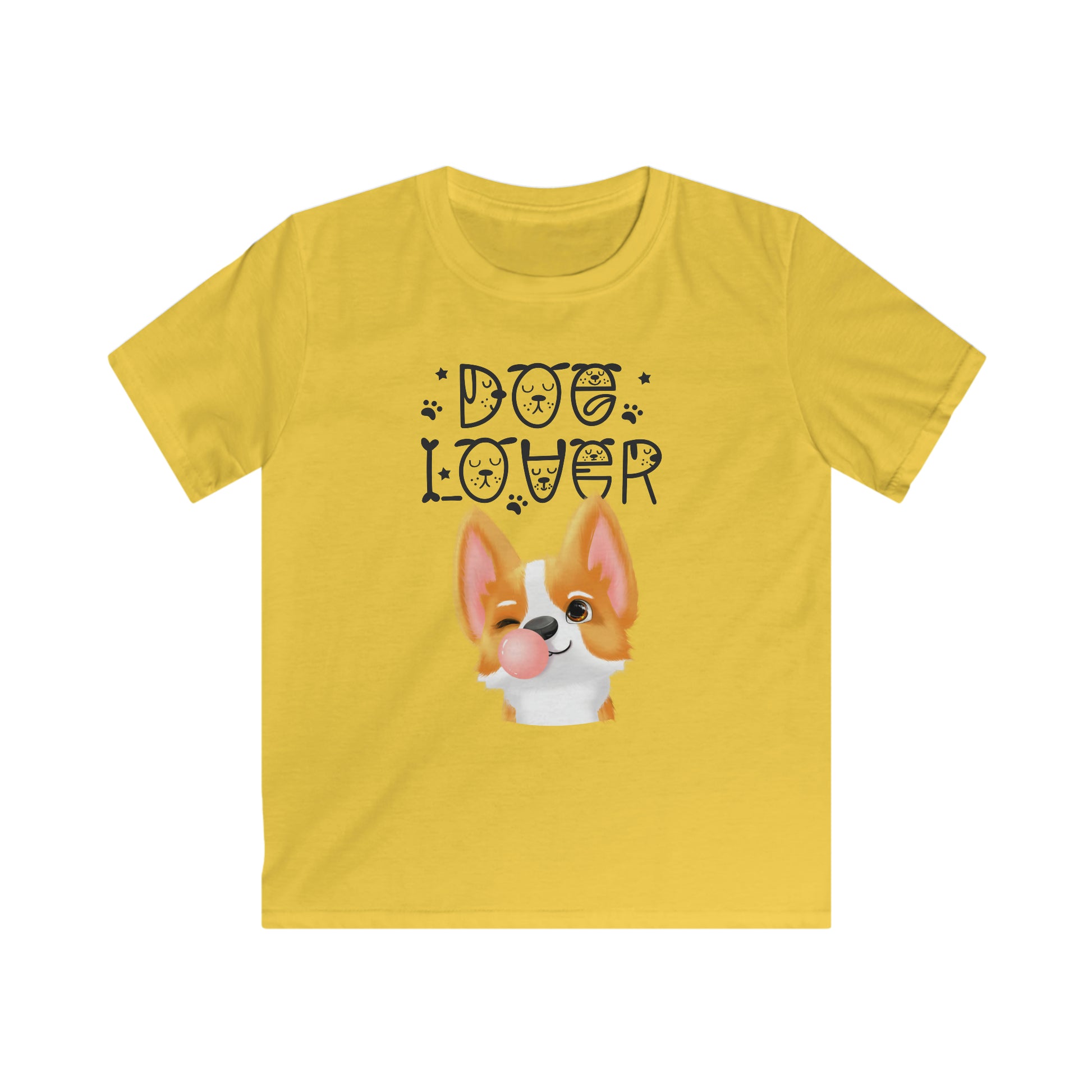 Dog Lover Kids Softstyle Tee - HobbyMeFree