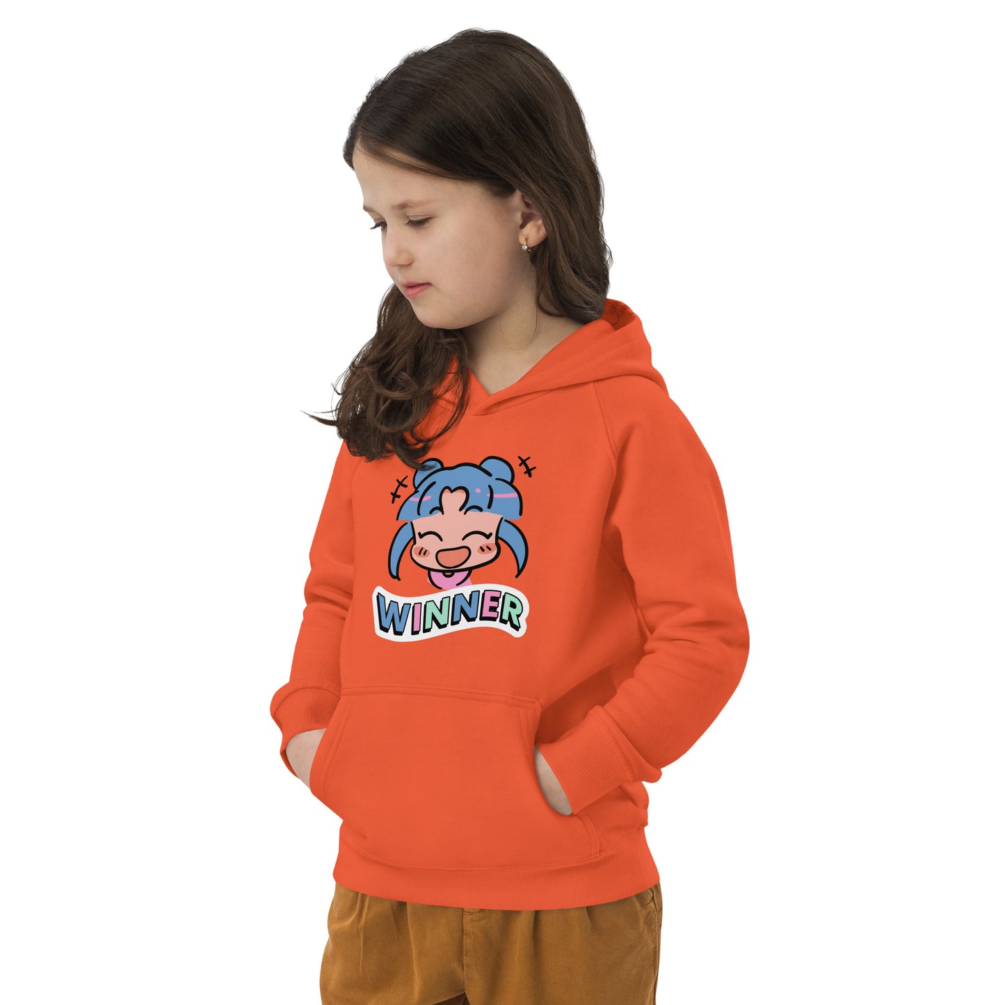 Winner - Kids eco hoodie - HobbyMeFree