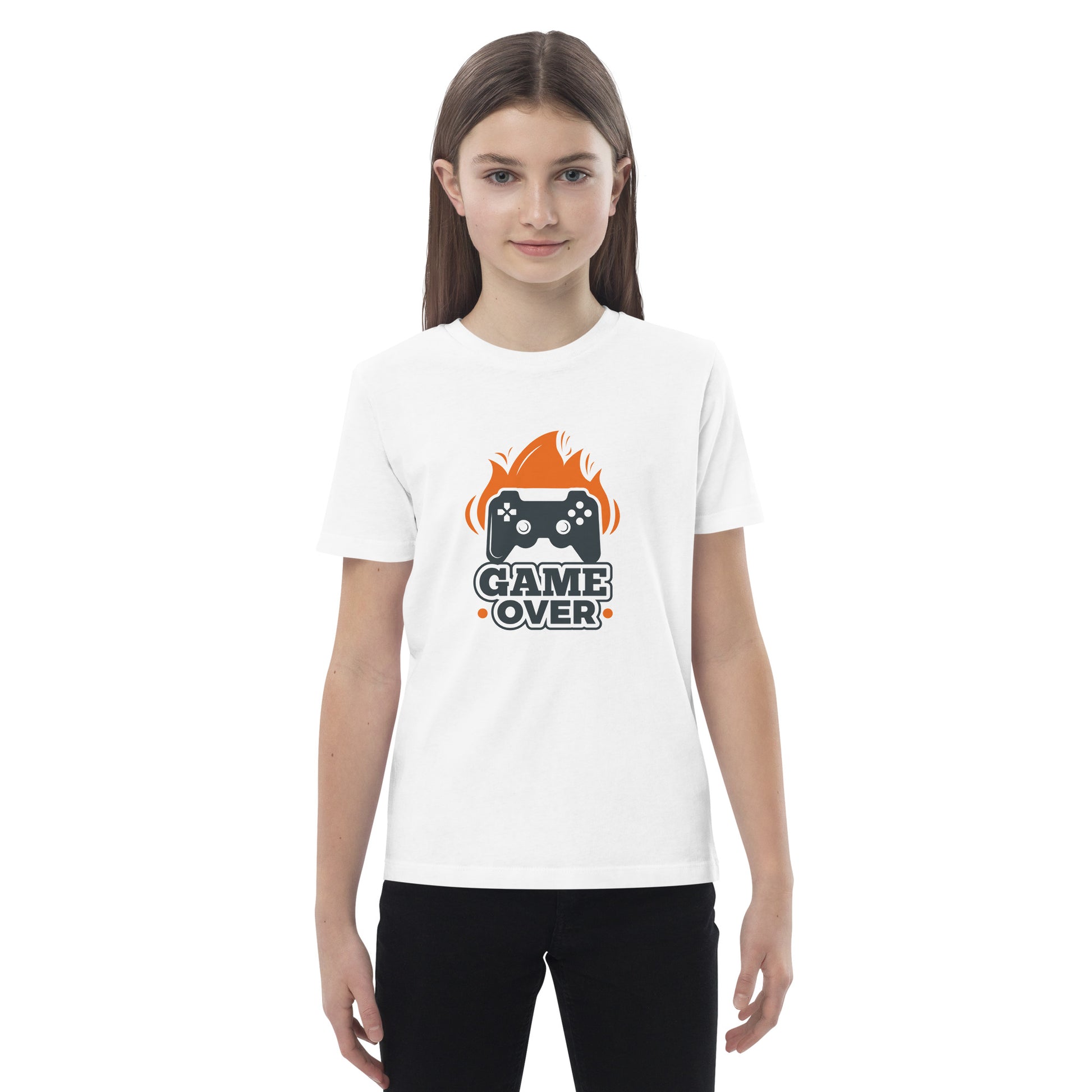 Game Over - Organic cotton kids t-shirt - HobbyMeFree
