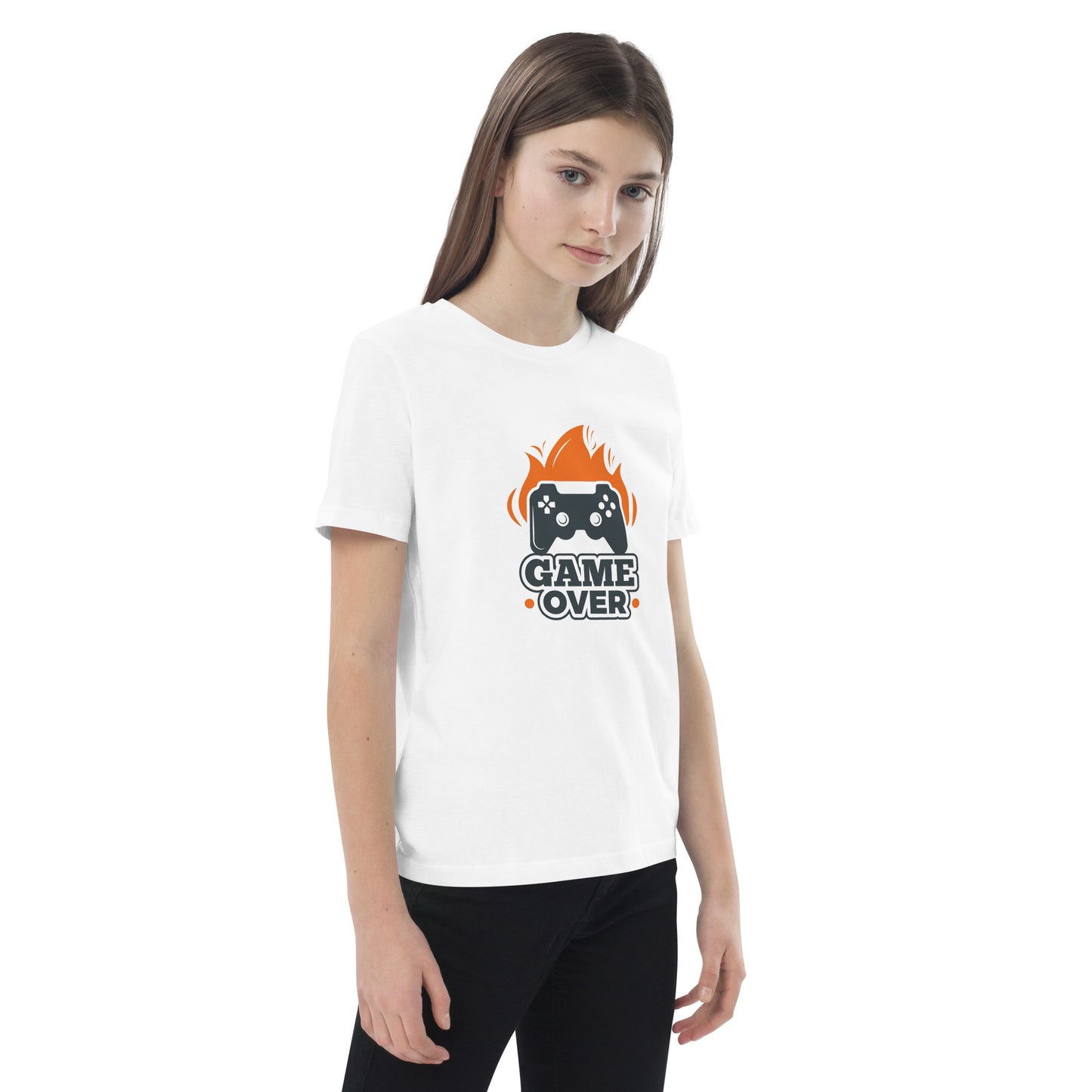 Game Over - Organic cotton kids t-shirt - HobbyMeFree