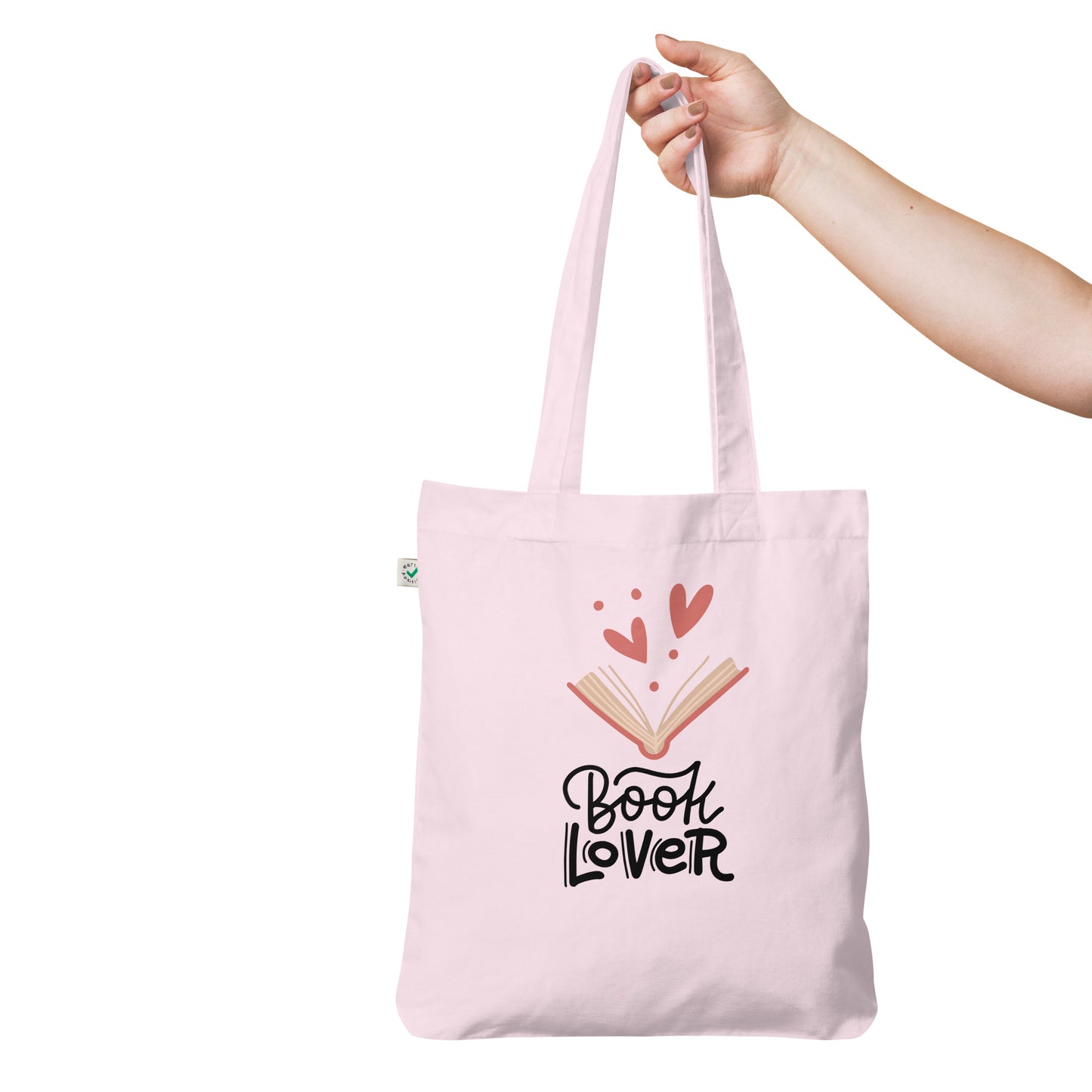 Book Lover - Organic fashion tote bag - HobbyMeFree