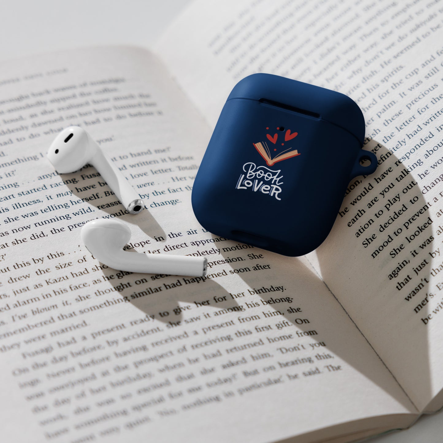 Book lover - Rubber Case for AirPods® - HobbyMeFree