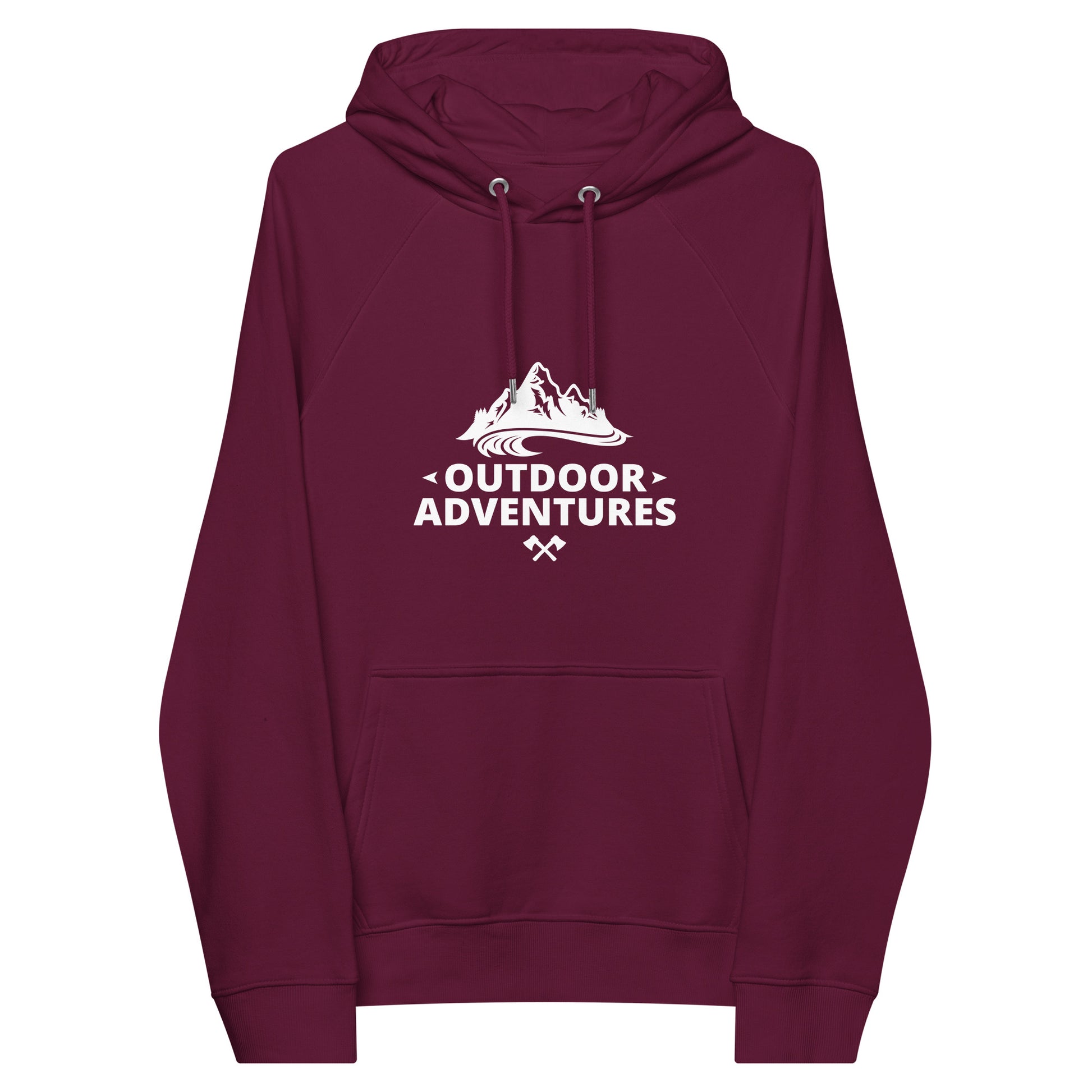 Outdoor Adventure - Unisex eco raglan hoodie - HobbyMeFree