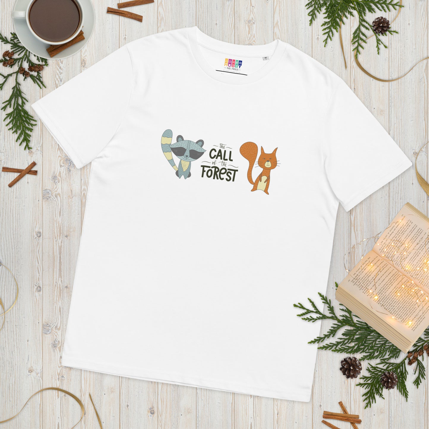 The Call of the Forest - Unisex organic cotton T-shirt - HobbyMeFree