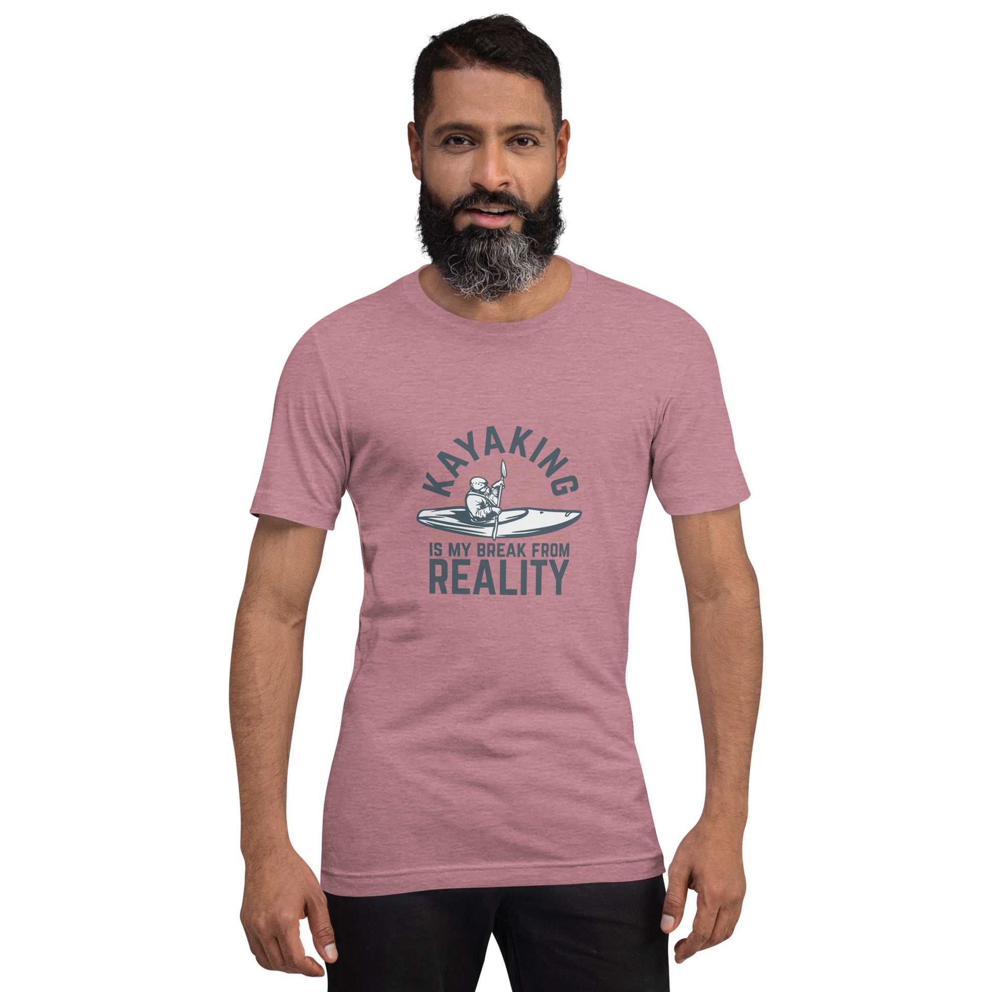 Kayaking, break from reality - Unisex t-shirt - HobbyMeFree