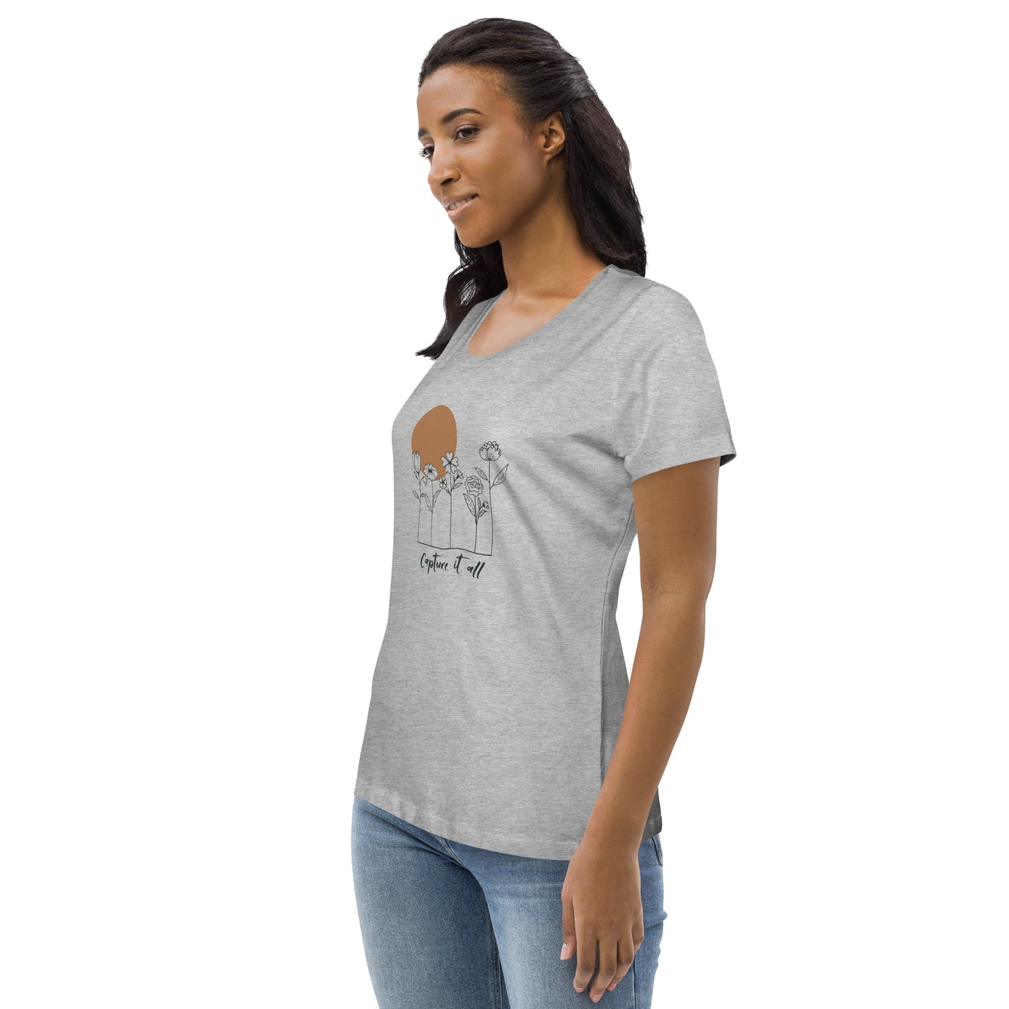Capture it all - Women's fitted eco tee - HobbyMeFree