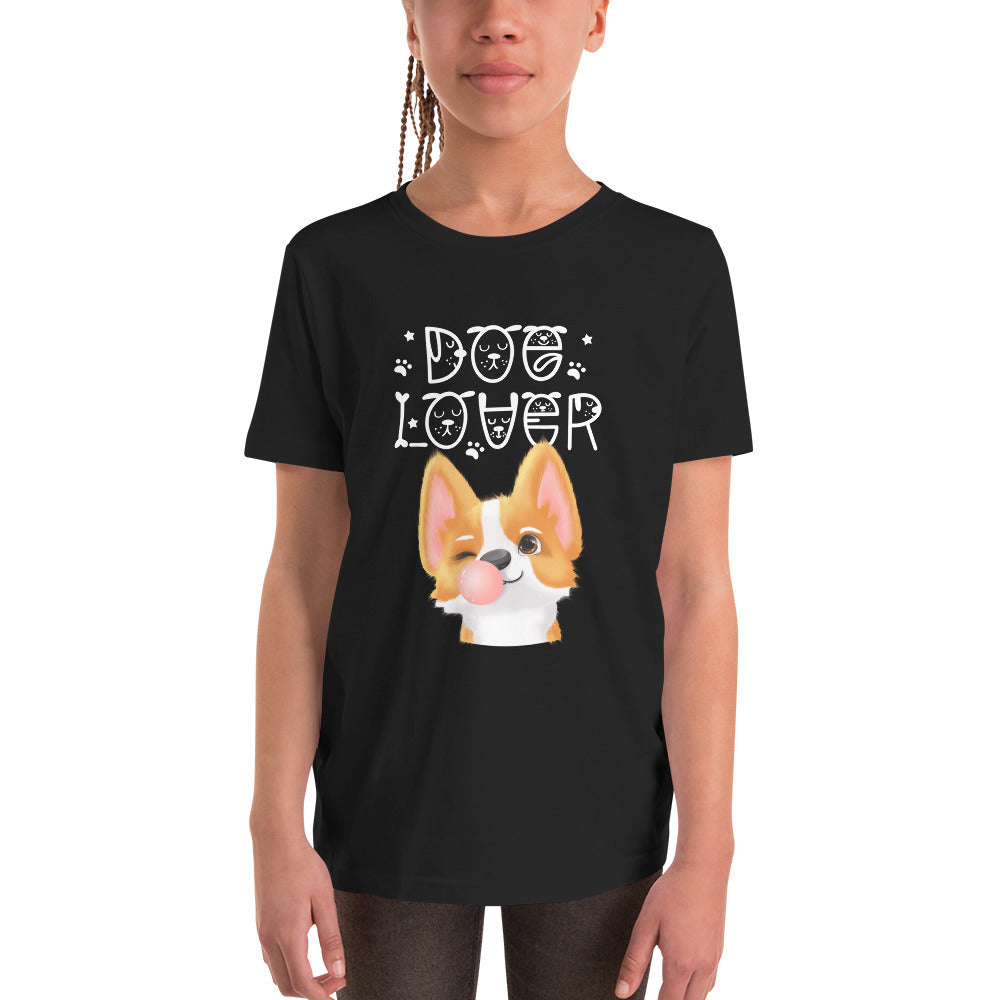 Dog Lover Youth Short Sleeve T-Shirt - HobbyMeFree