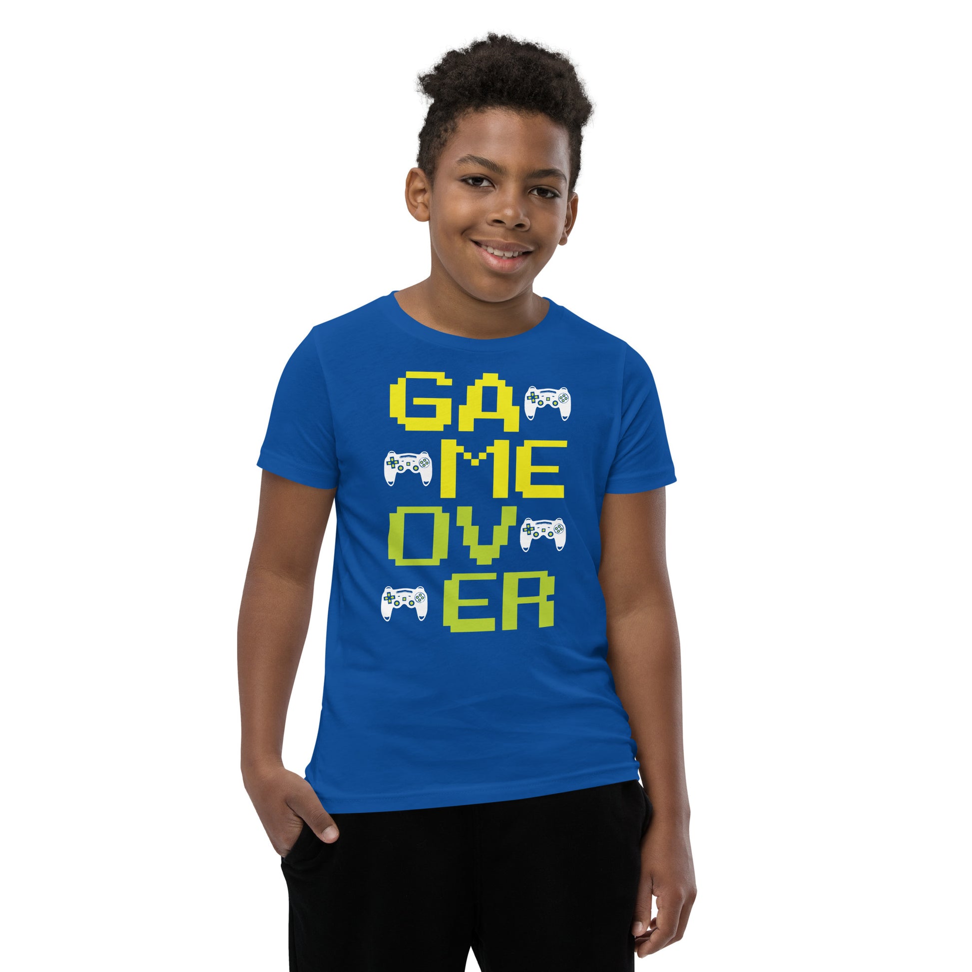 Game Over - Youth Short Sleeve T-Shirt - HobbyMeFree