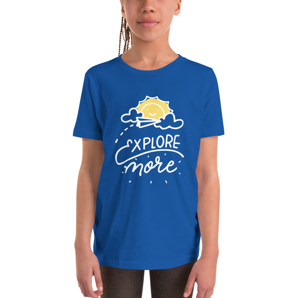 Explore more - Youth Short Sleeve T-Shirt - HobbyMeFree