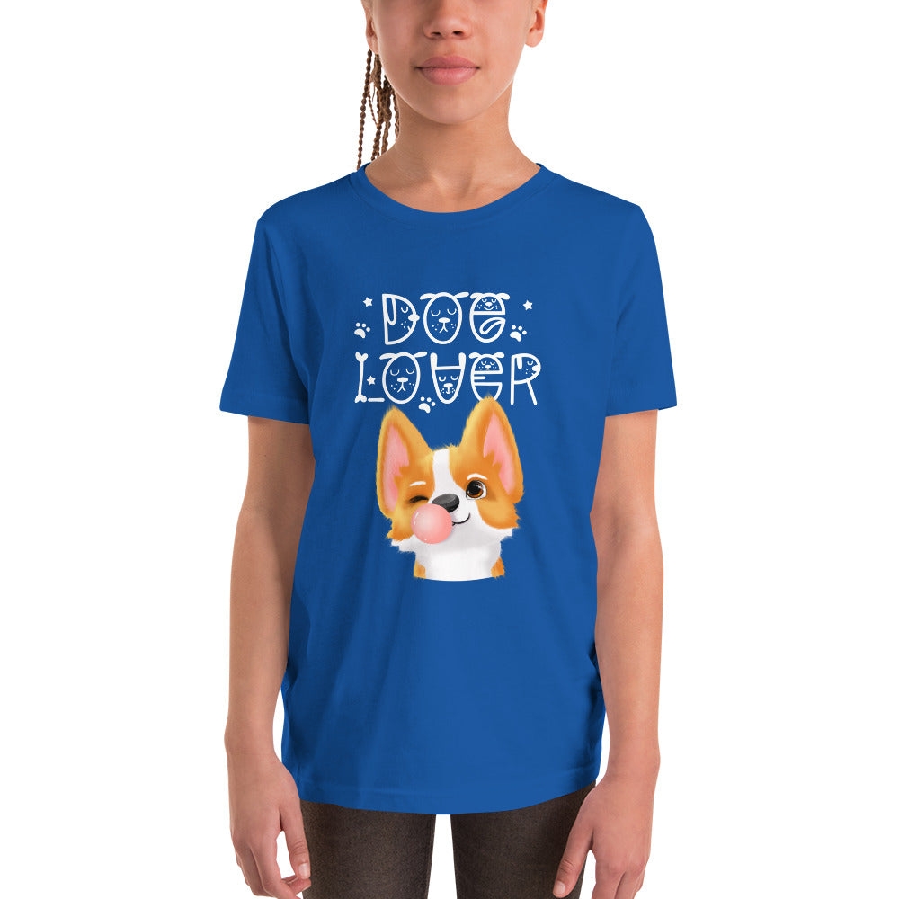 Dog Lover Youth Short Sleeve T-Shirt - HobbyMeFree